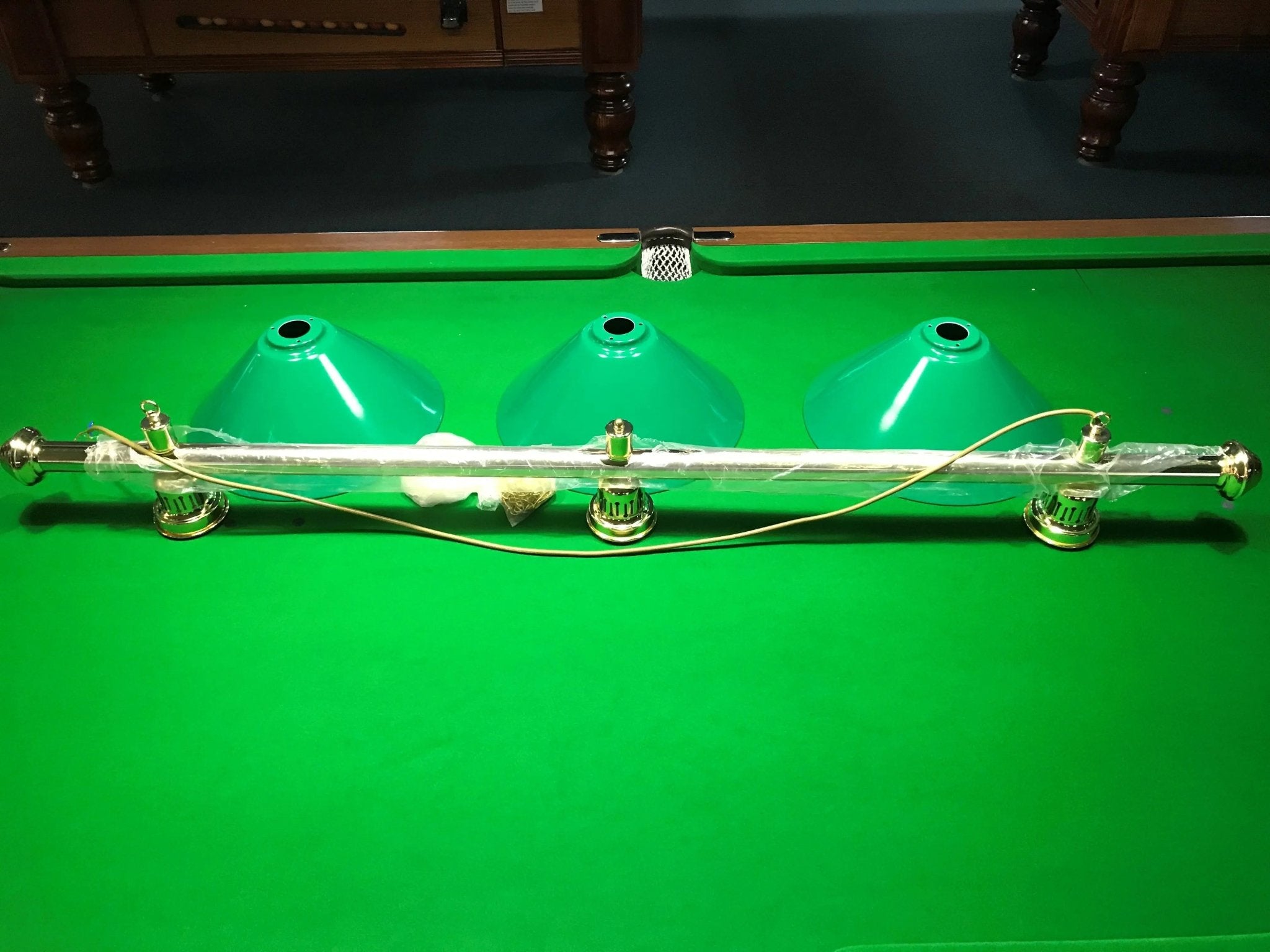 Brass pool best sale table light