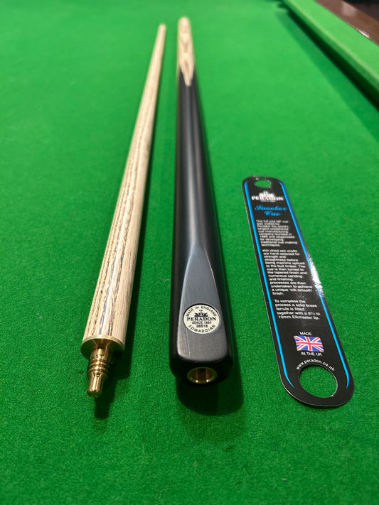 PERADON EDWARDIAN 1/2 Joint 58" Pool, Snooker & Billiard Ash Cue