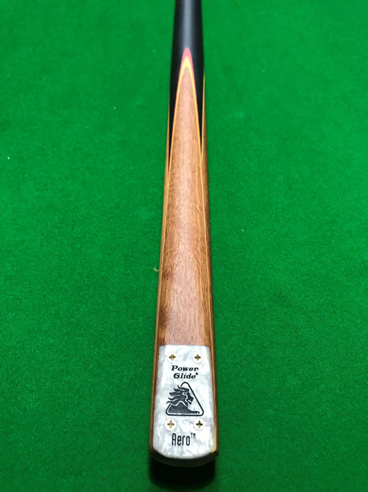 POWERGLIDE Classic Aero 1/2 Piece Pool, Snooker & Billiard Ash Cue - Q-Masters