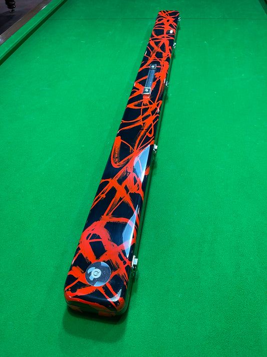 Q-MASTERS Custom Handmade Fibreglass Resin 3/4 Pool, Snooker & Billiard Cue Case