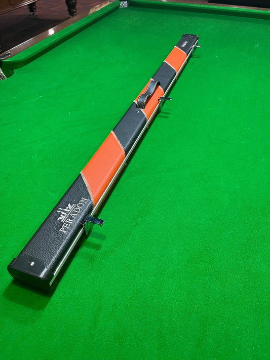 PERADON Halo 3/4 Pool, Snooker, Billiard Cue Case - Black & Orange q-masters.myshopify.com