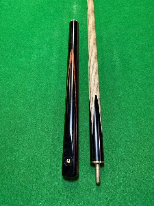 Q-MASTERS Q Hand Made Ash 3/4 Pool, Snooker & Billiard Cue - Q-Masters